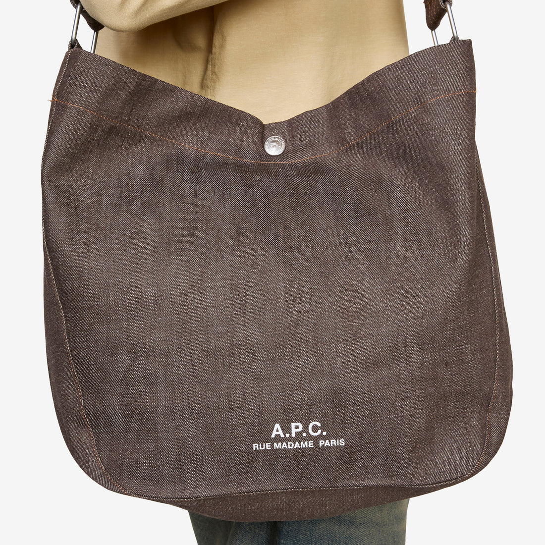 Journal Satchel Dark Brown Bags