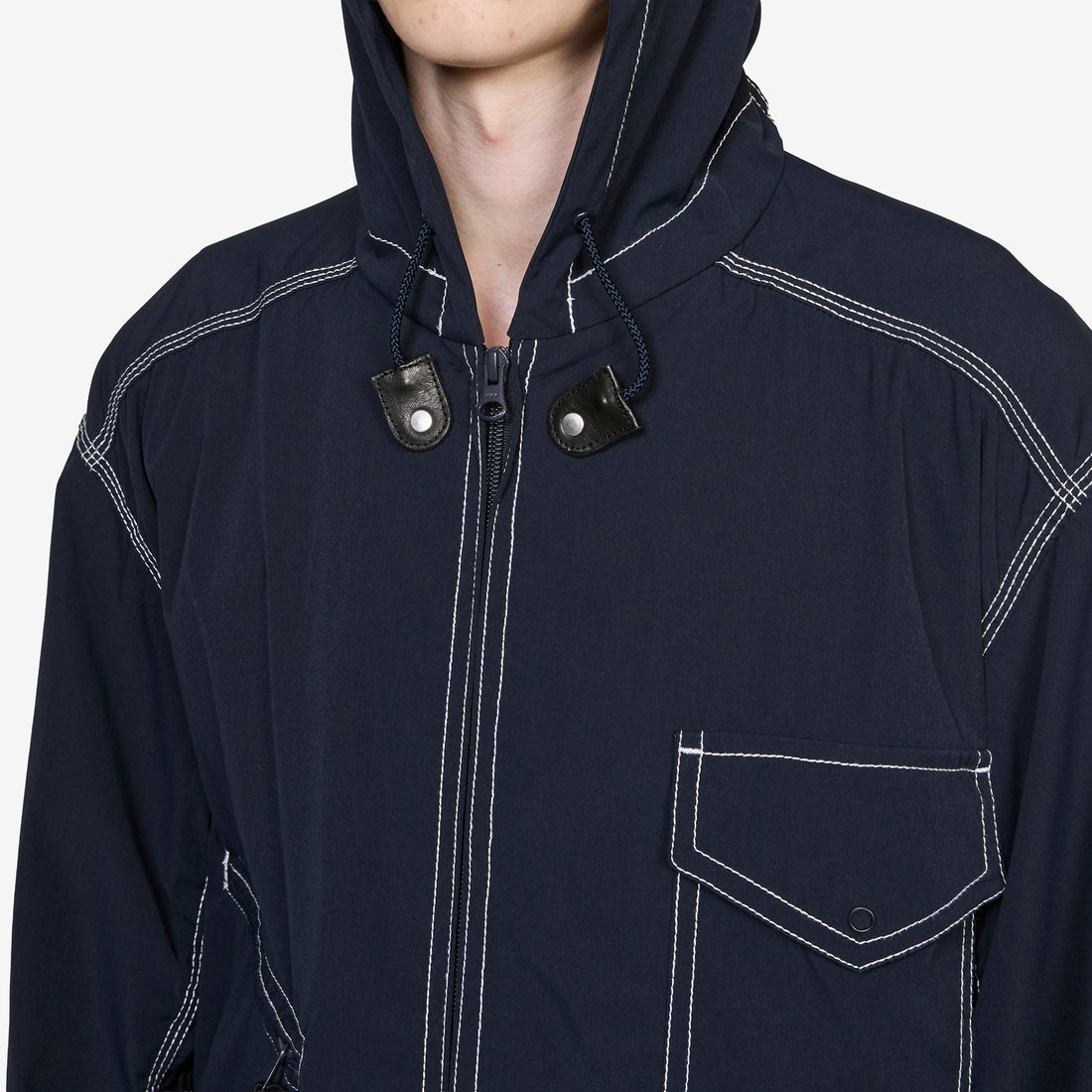Russel Zip Parka Navy Jackets