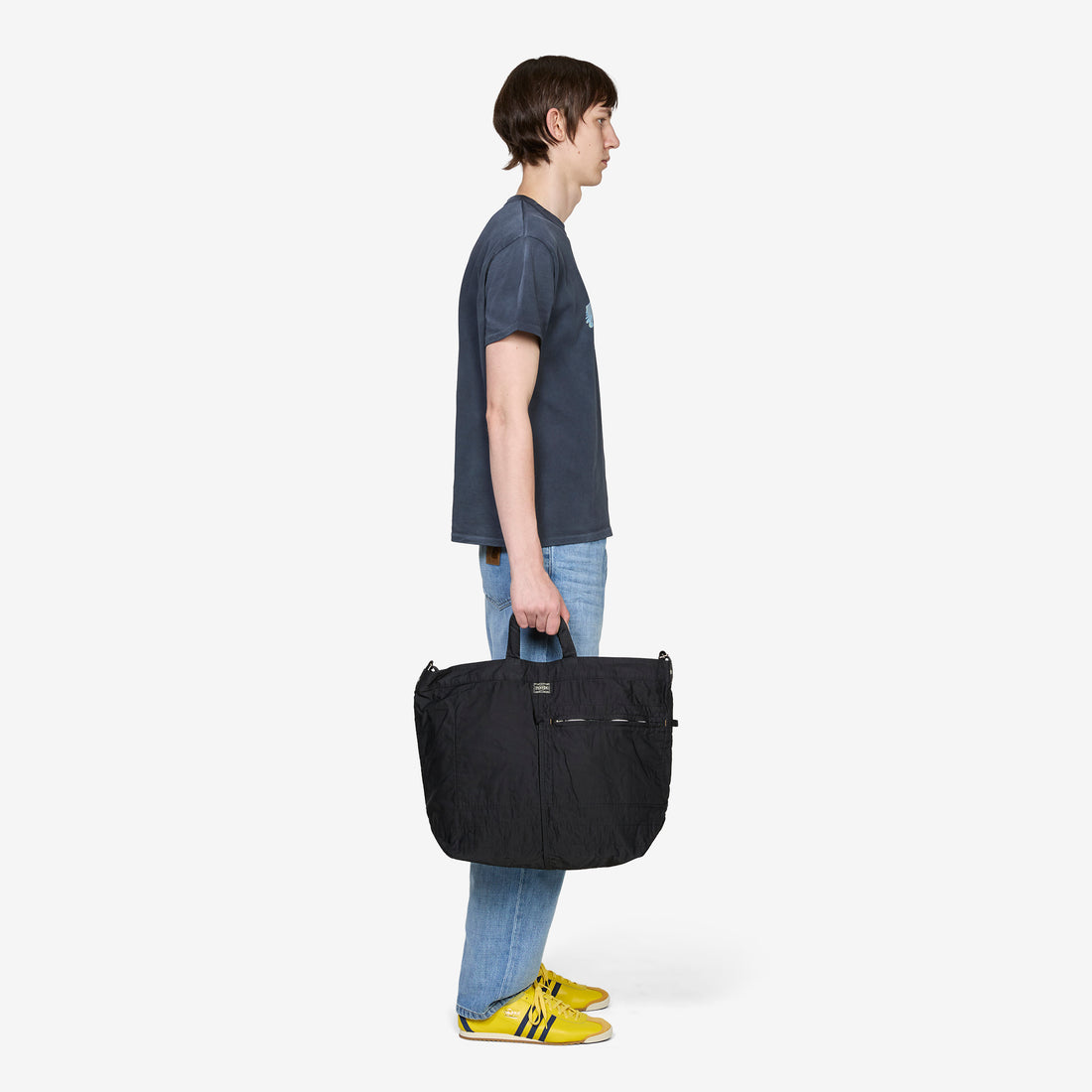 Mile 2-Way Tote Bag Black (L) Bags
