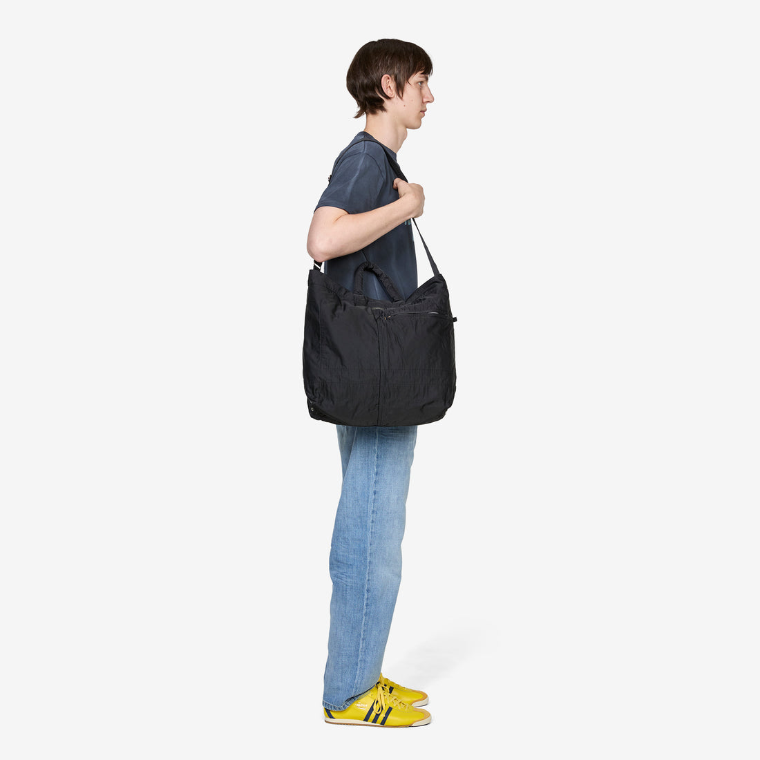 Mile 2-Way Tote Bag Black (L) Bags