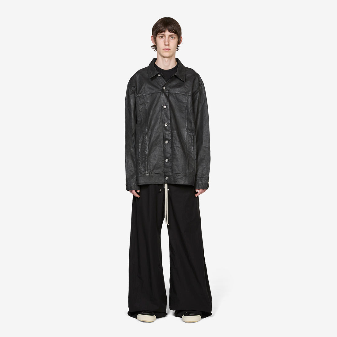 Geth Belas Pants Black Cotton Rip Stop Pants
