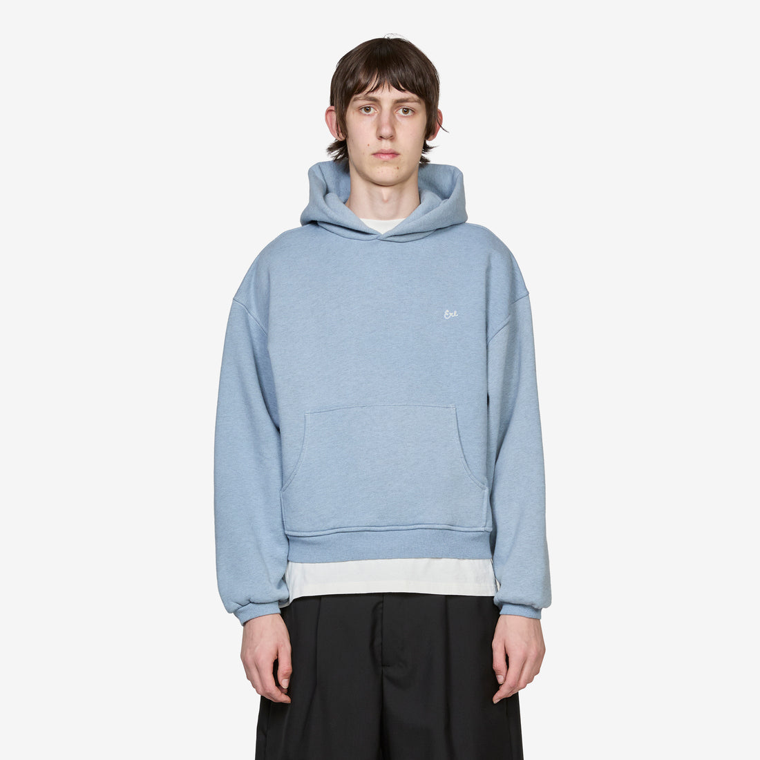 Heathered Hoodie Blue Jumpers
