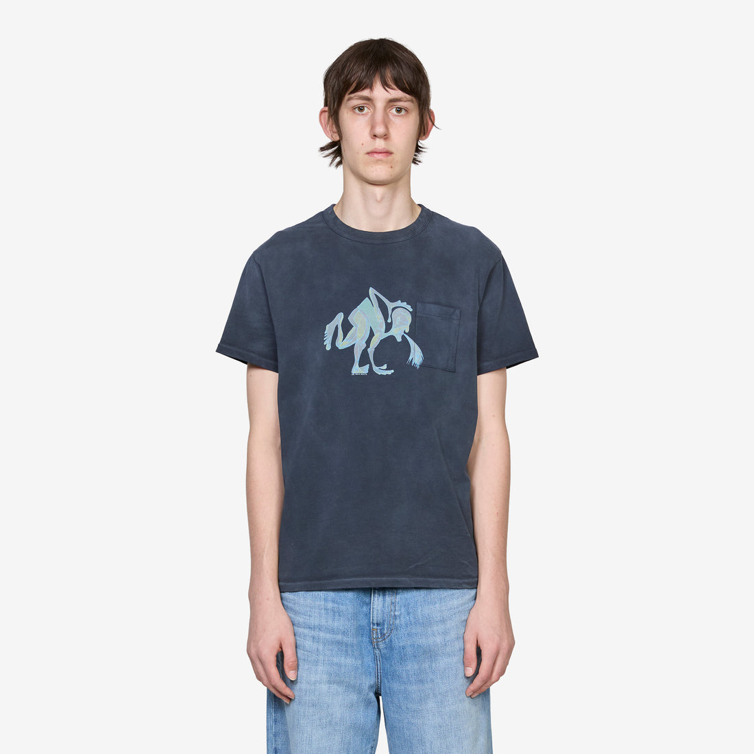 Puke T-Shirt Blue Tees