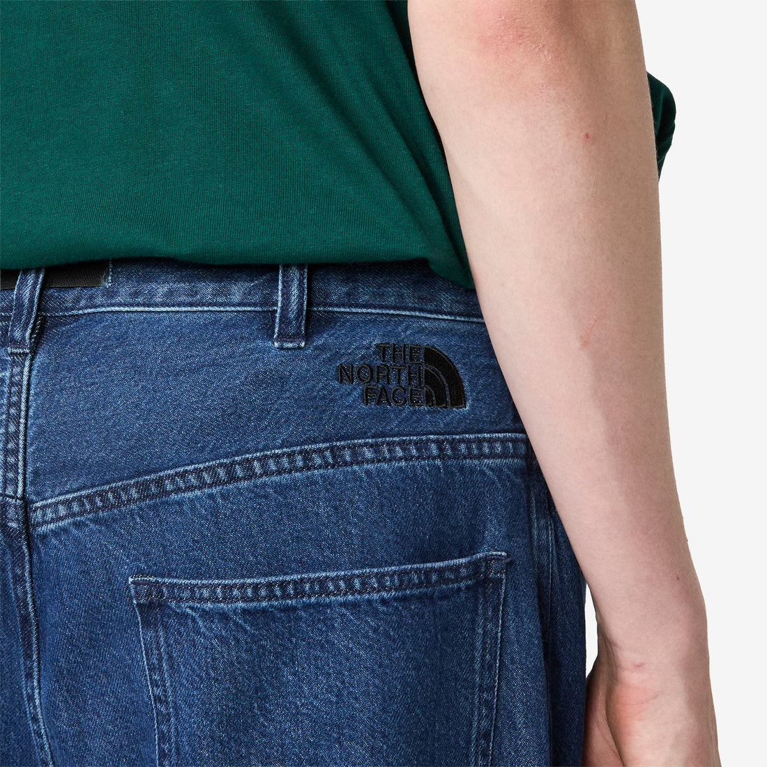 Triple Side Seam Denim Pants Estate Blue Pants