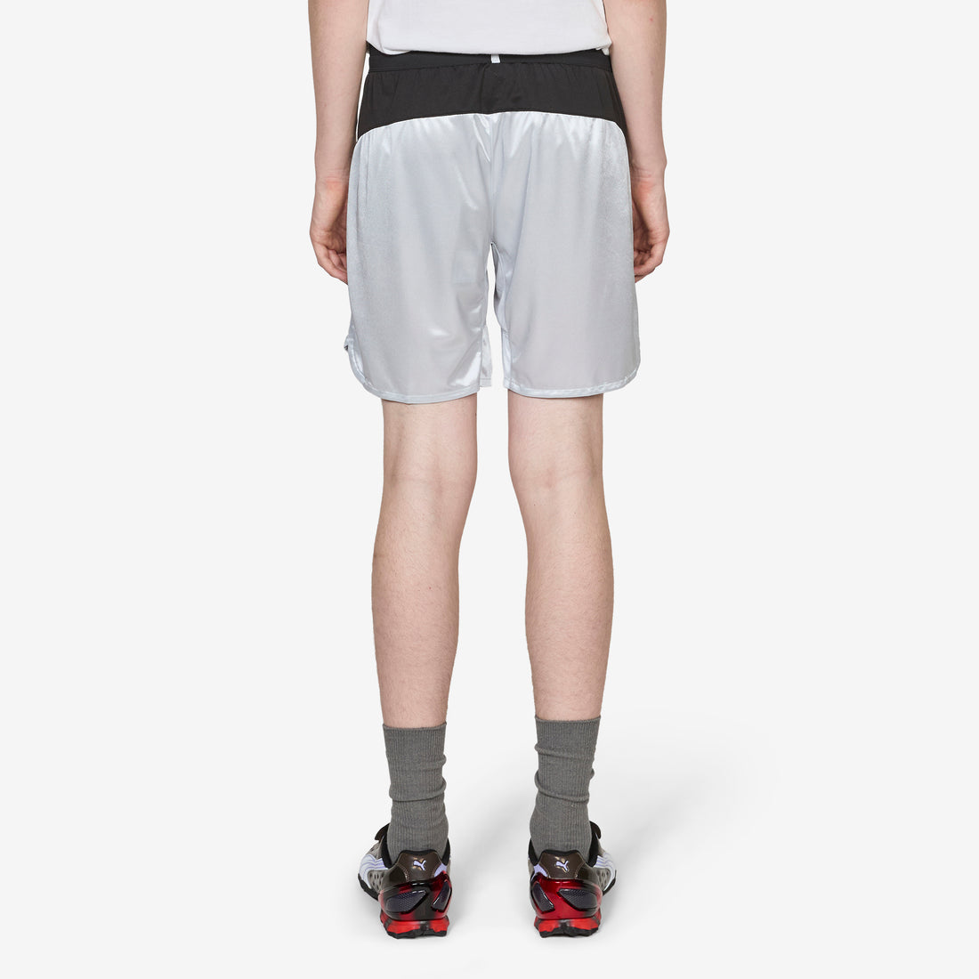 Slam Jam x AC Milan x Shorts Silver Mist | Vibrant Silver Shorts