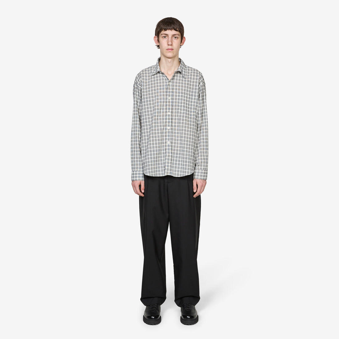 Executive Shirt Off White Check Shirts