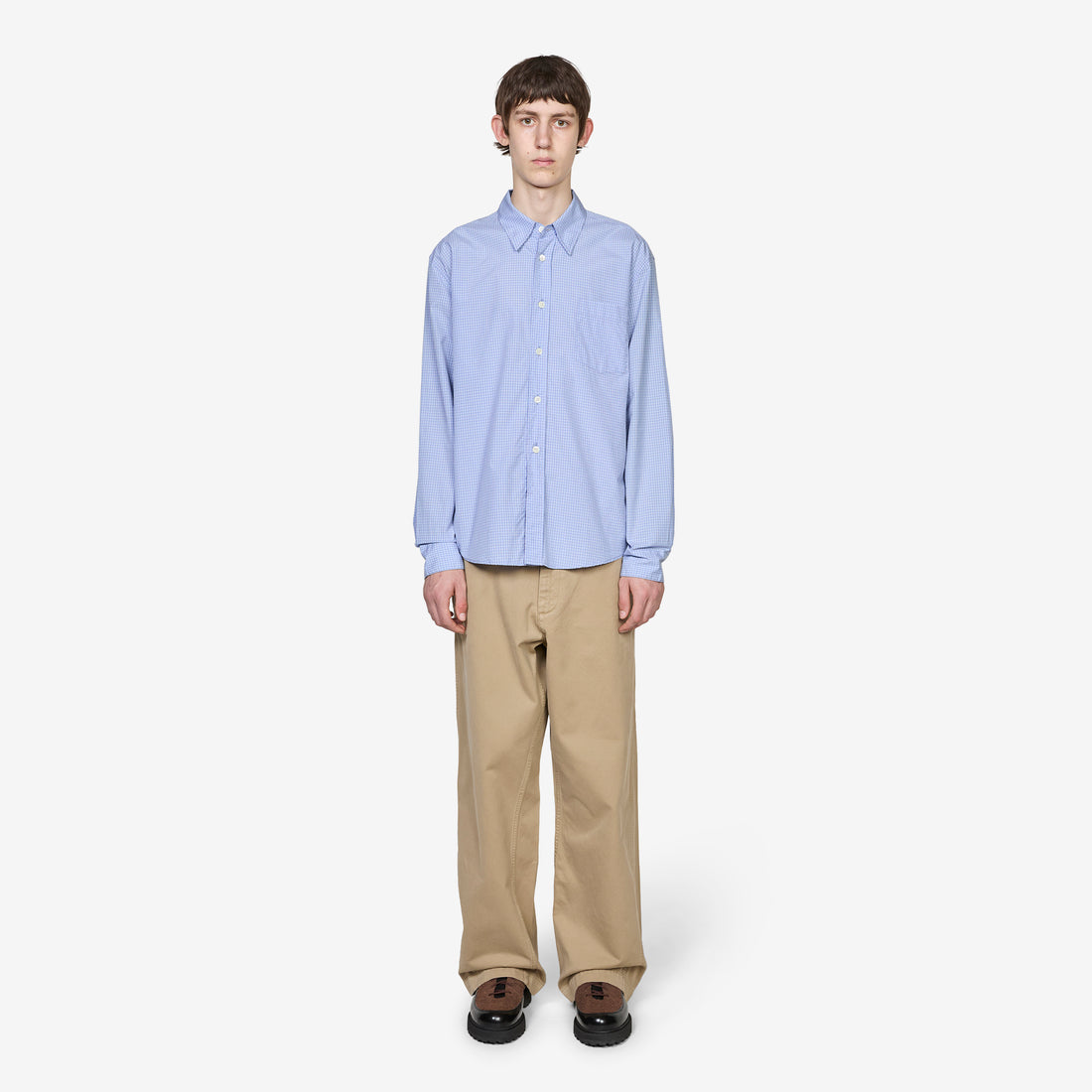 Beyond BD Shirt Micro Chip Check Super Poplin Shirts
