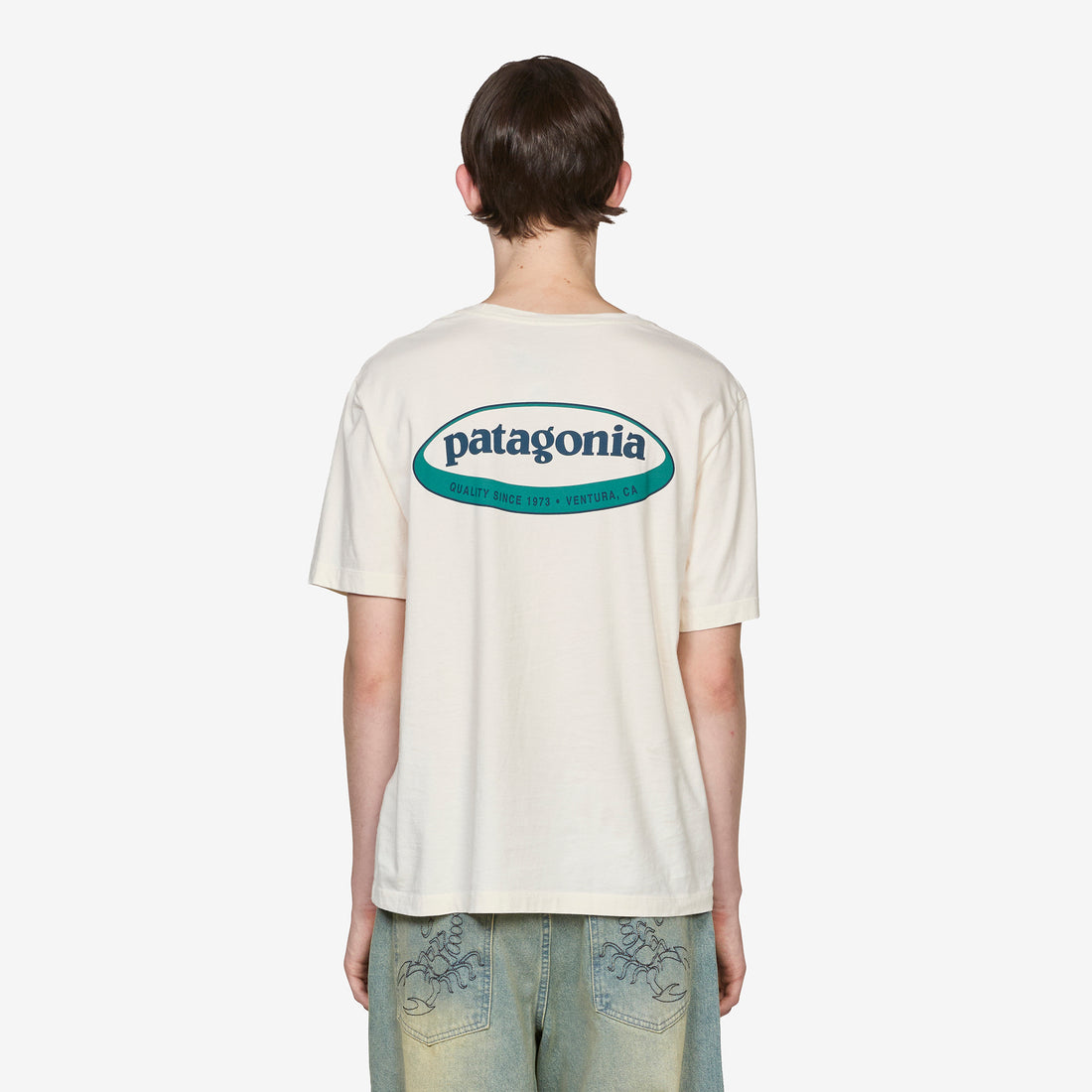 95 Oval Logo T-Shirt Undyed Natural Tees