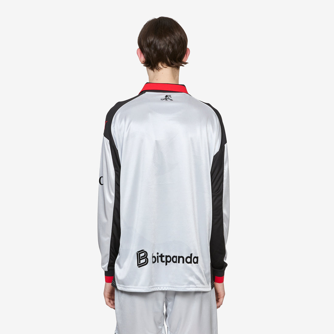 Slam Jam x AC Milan x Limited Edition Longsleeve Jersey Silver Mist | Vibrant Silver Tees