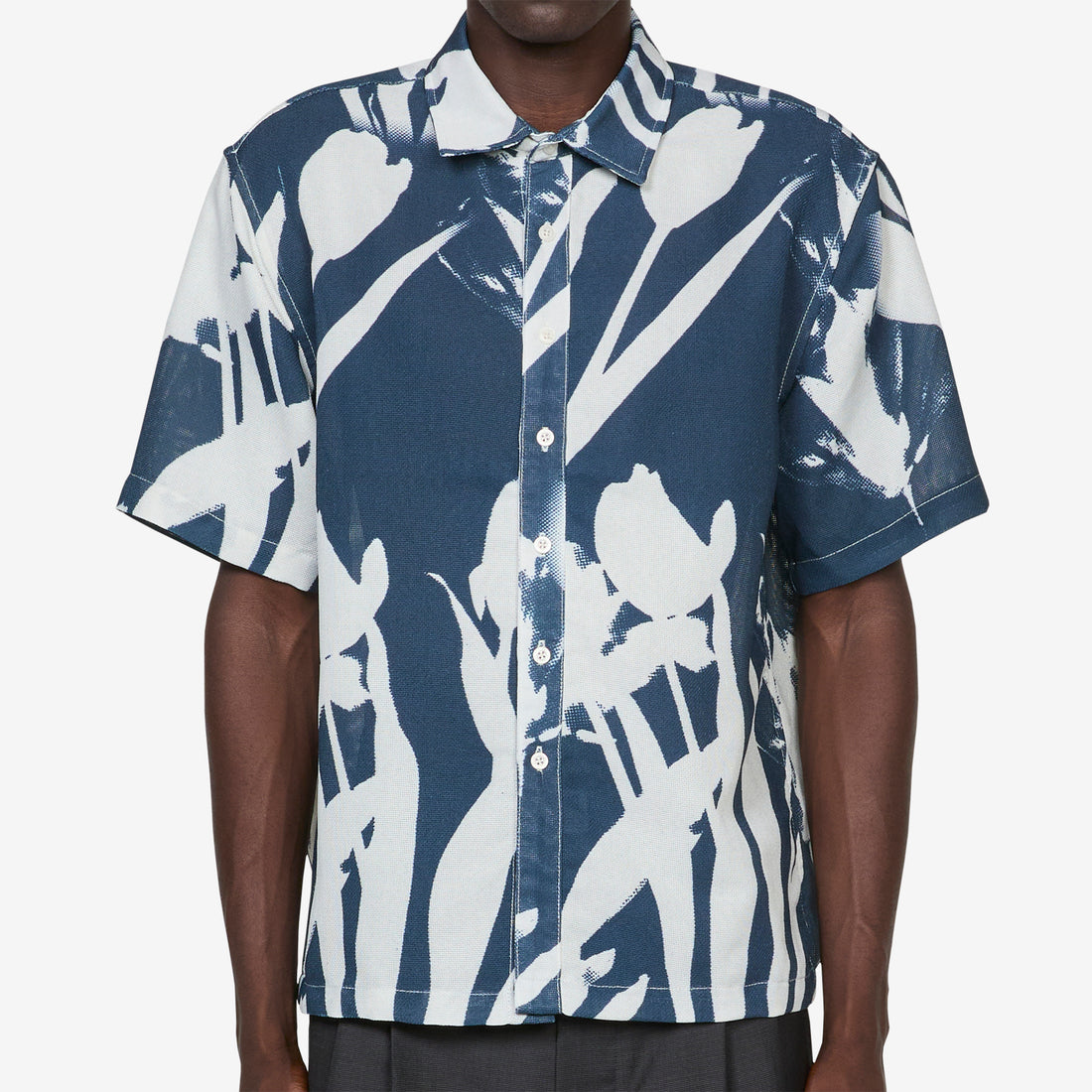Tulip Shirt Navy Shirts