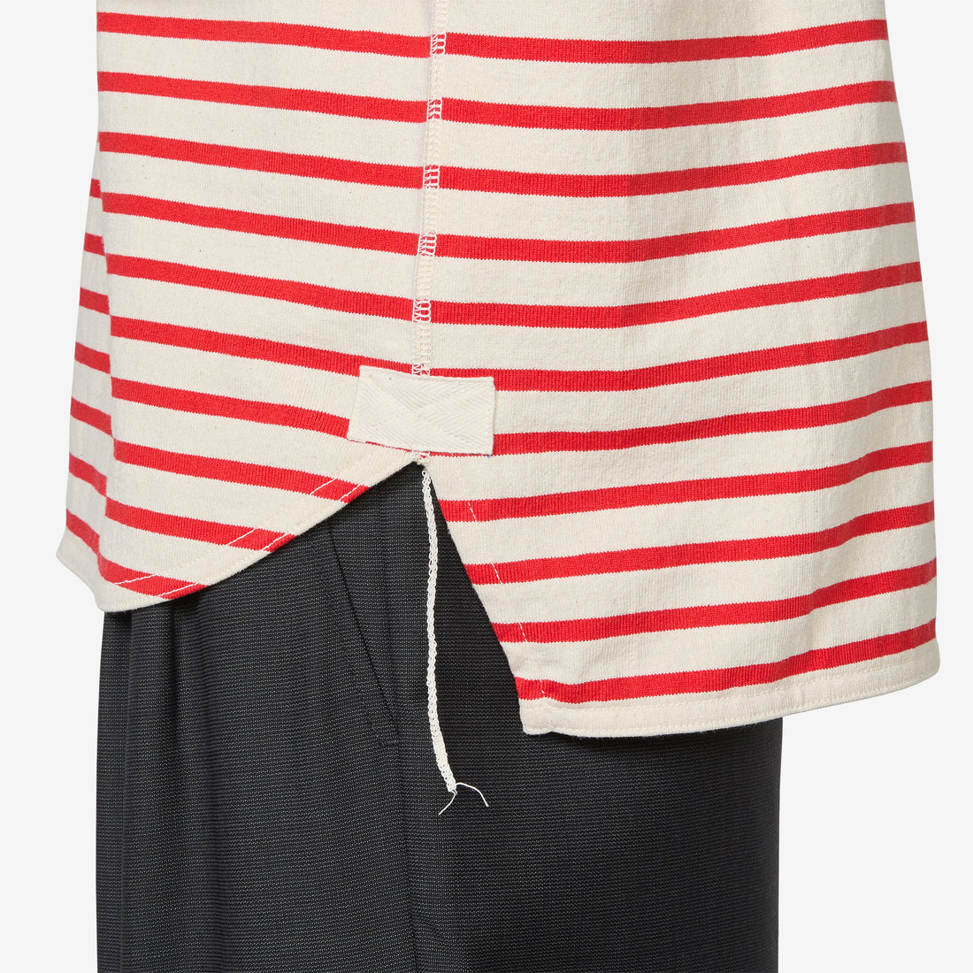 Longsleeve T-Shirt Natural | Red Tees