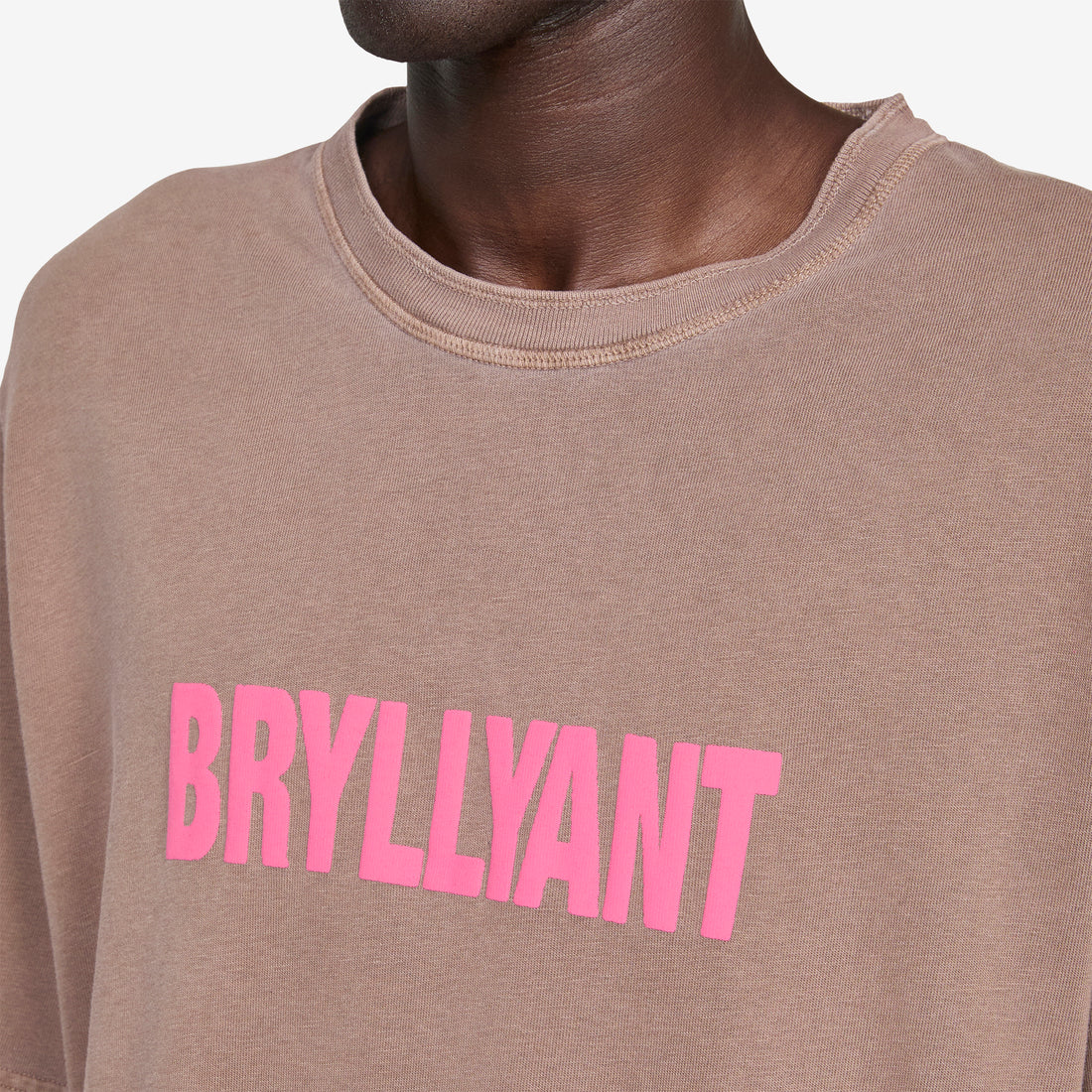 Bryllyant T-Shirt Soft Brown Tees