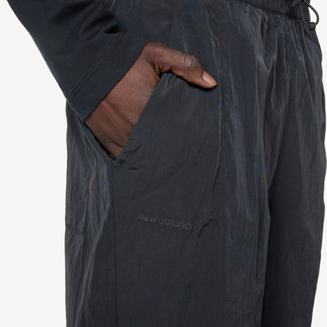 Grey Short 8" Black Shorts