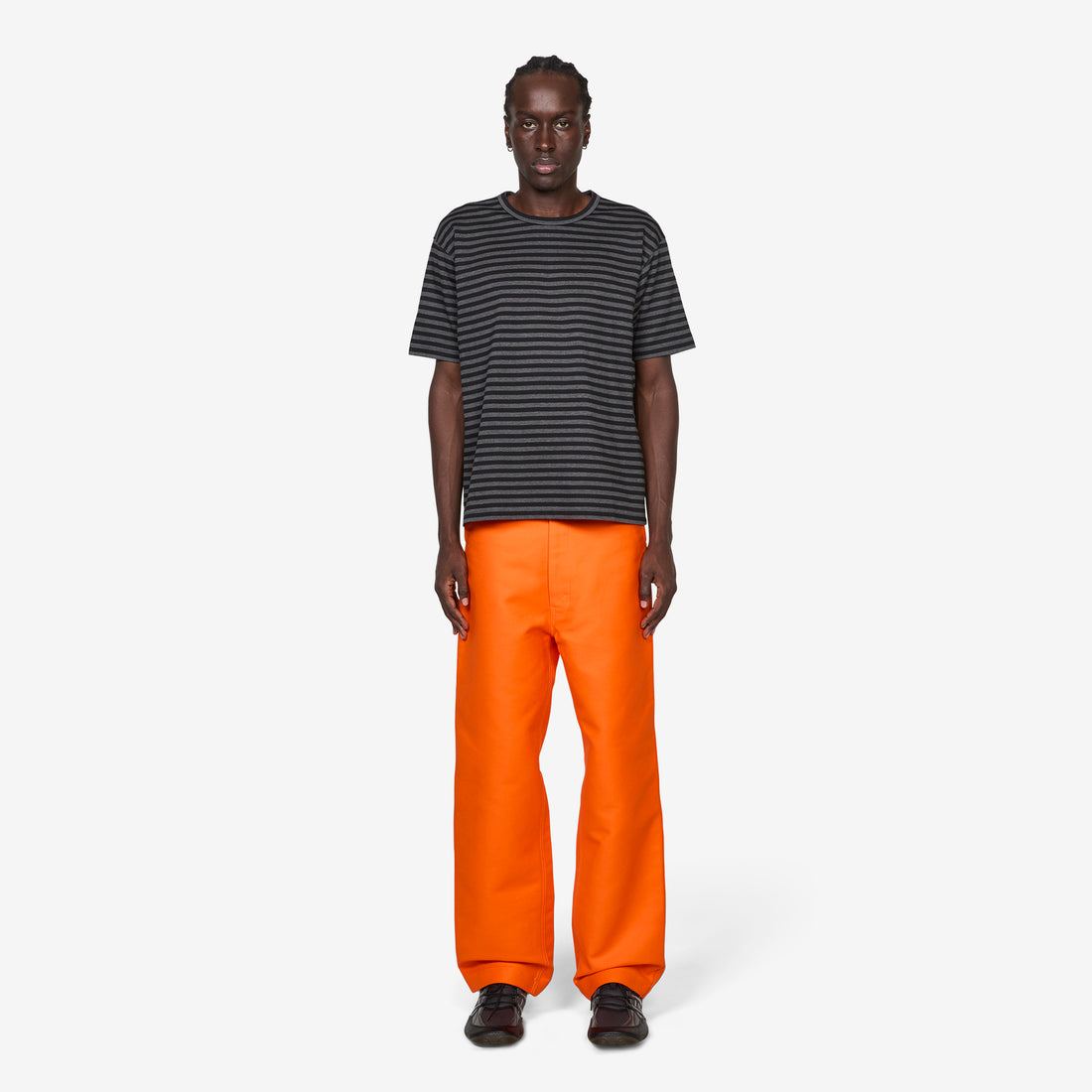 Cotton Pants Orange Pants