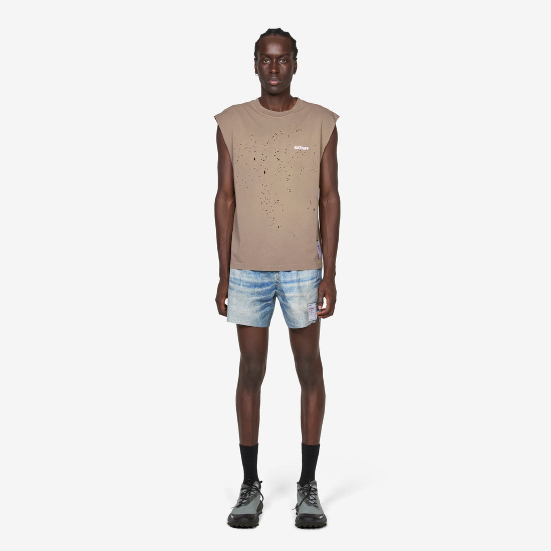 MothTech™ Muscle T-Shirt Sun Bleached Falcon Tees