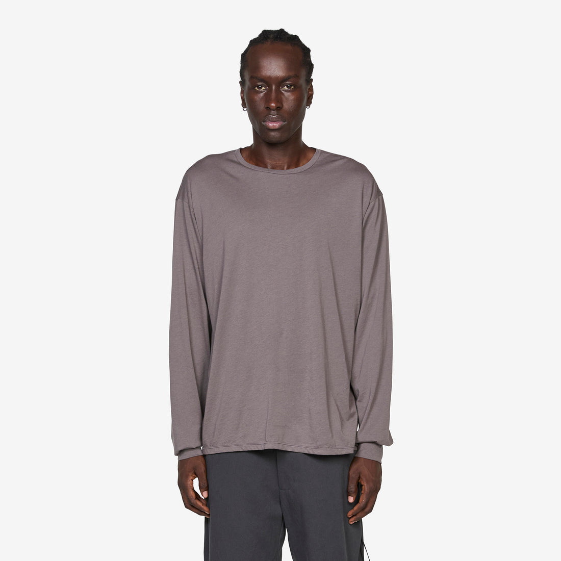 Archive Longsleeve T-Shirt Charcoal Tees