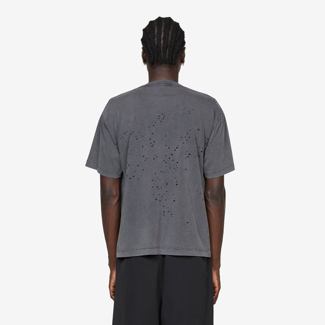MothTech™ Logo T-Shirt Aged Black Tees