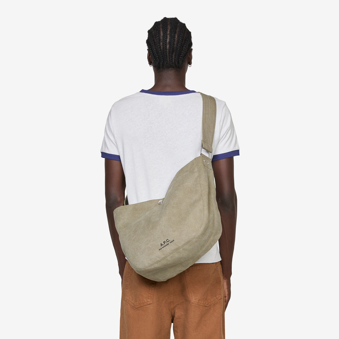 Journal Satchel Khaki Bags