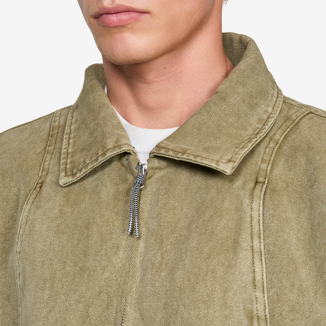 Ash Canvas Jacket Sage Green Jackets