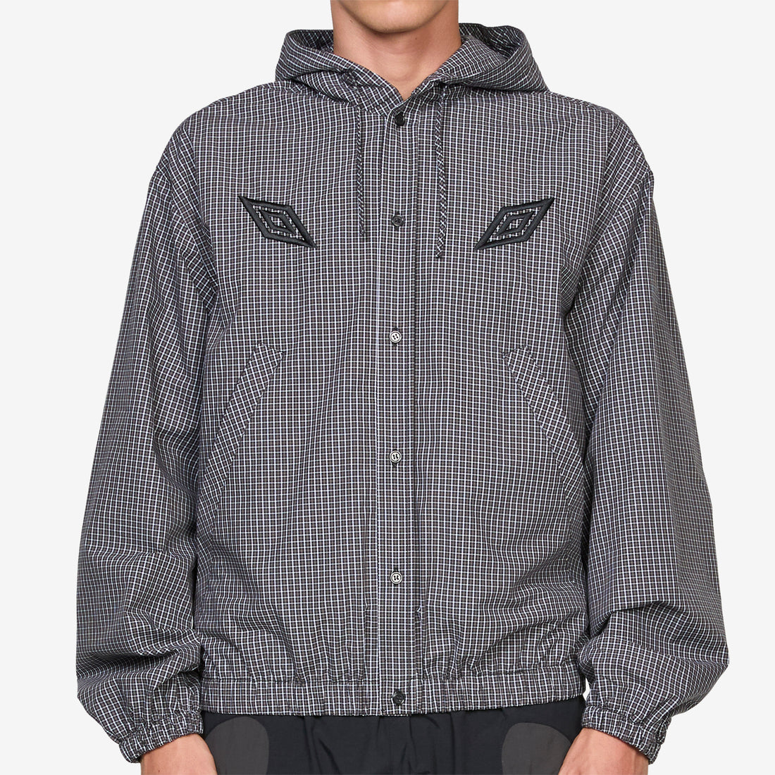 Gingham Masked Shirt Coffee Brown | White | Black Shirts