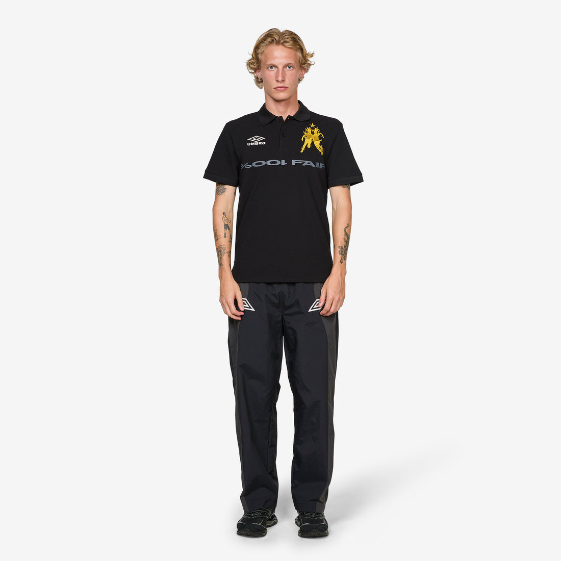 001% Fair Polo Black Shirts