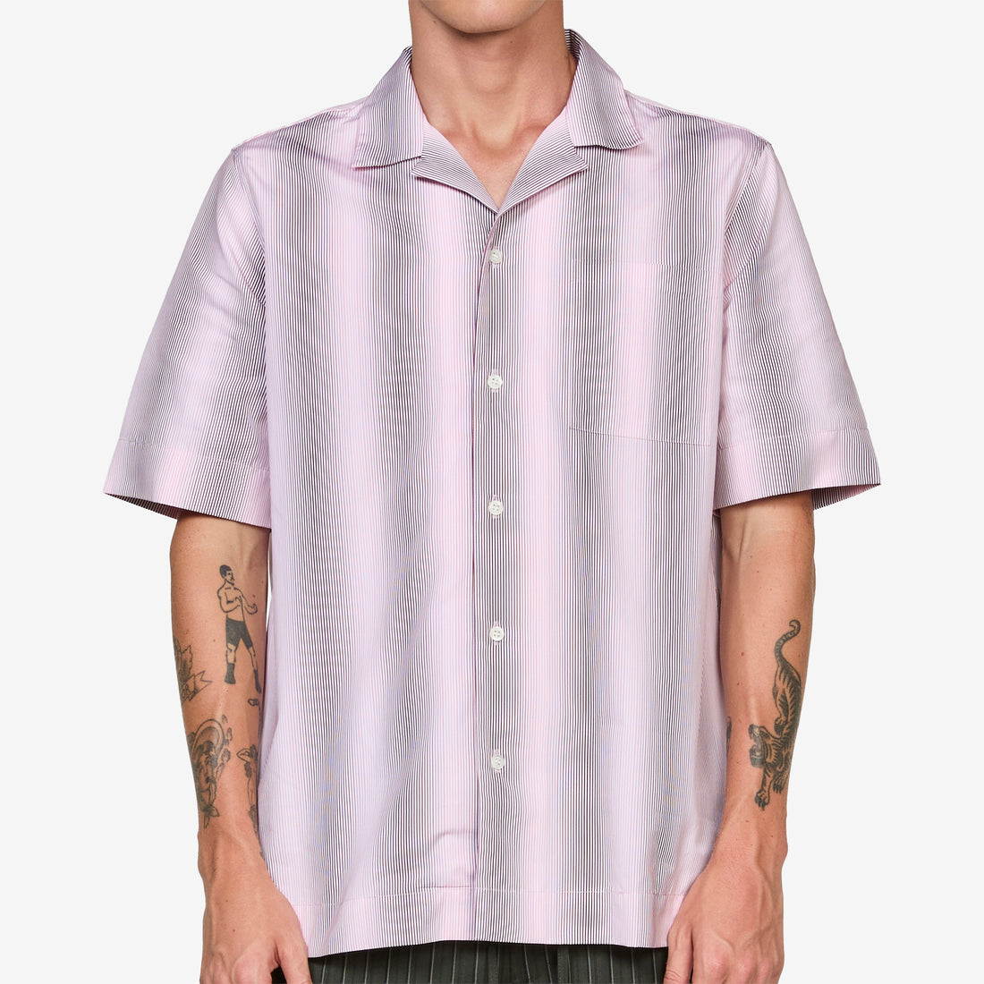 Boxy Shirt Pink Shirts