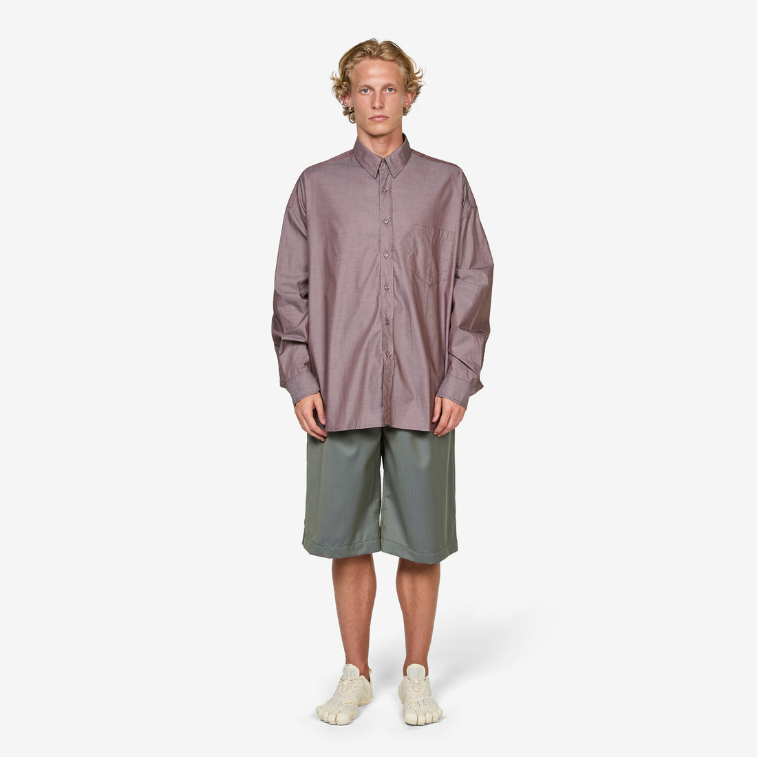 Bermudas 3/4 Wool Short Marine Blue Shorts