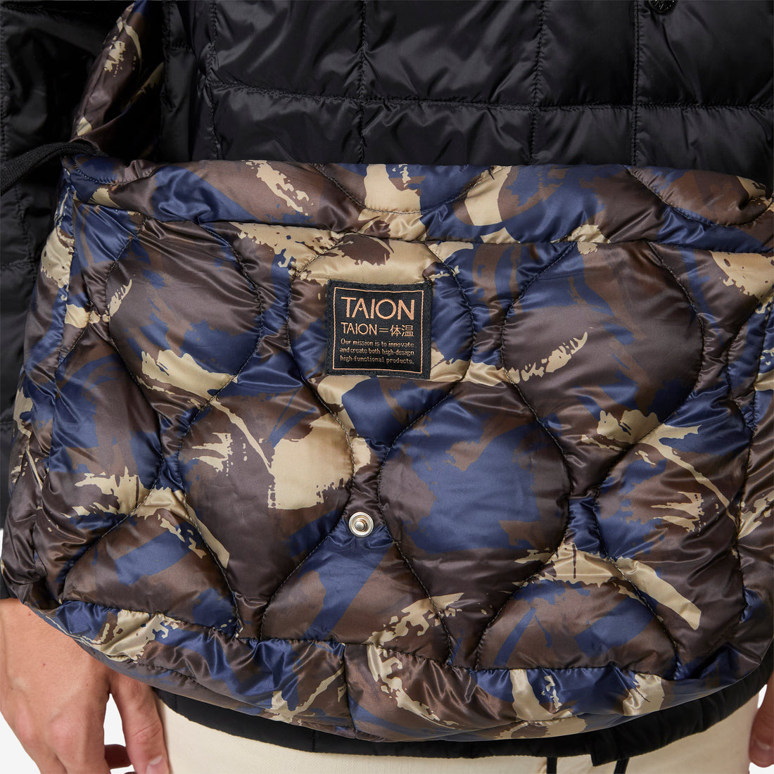 Military Messenger Down Bag (M) Paint Camo Bags