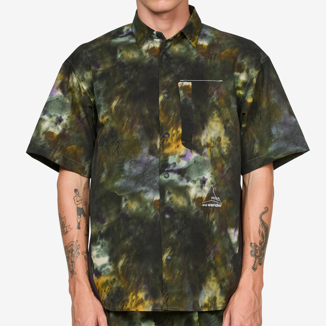 ROA x Printed Breathable Shirt Camo Shirts