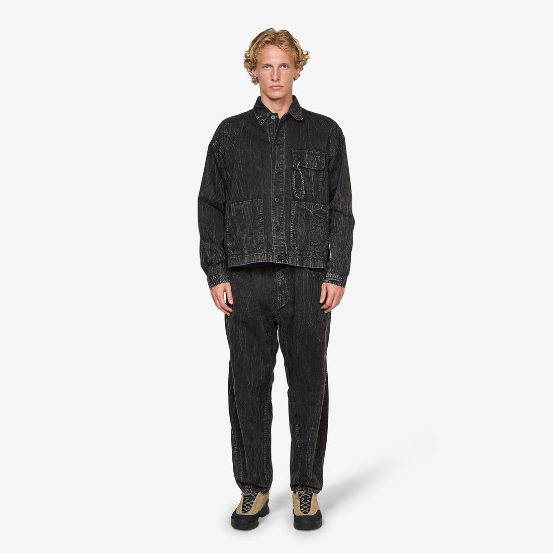 Bleach Twill Shirts Jacket Black Shirts