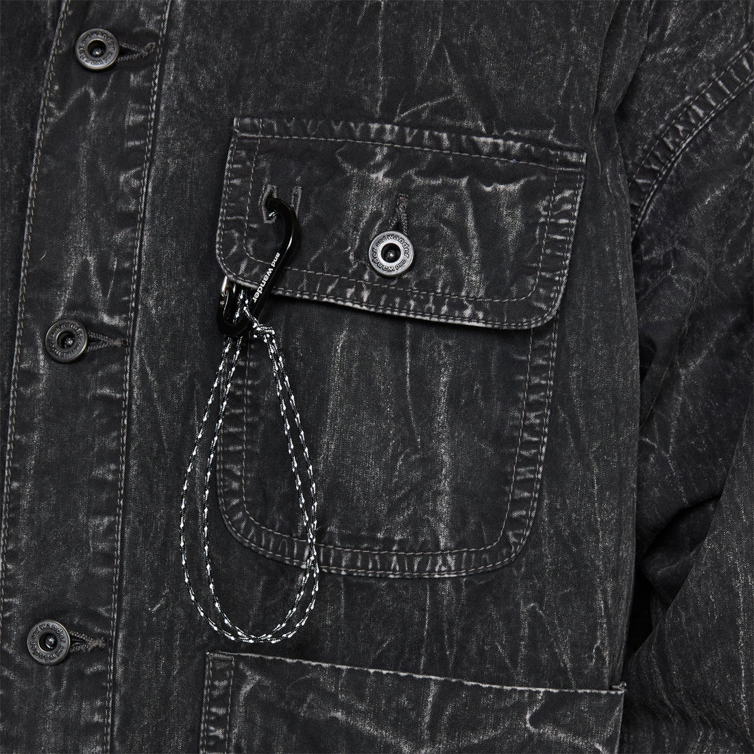 Bleach Twill Shirts Jacket Black Shirts