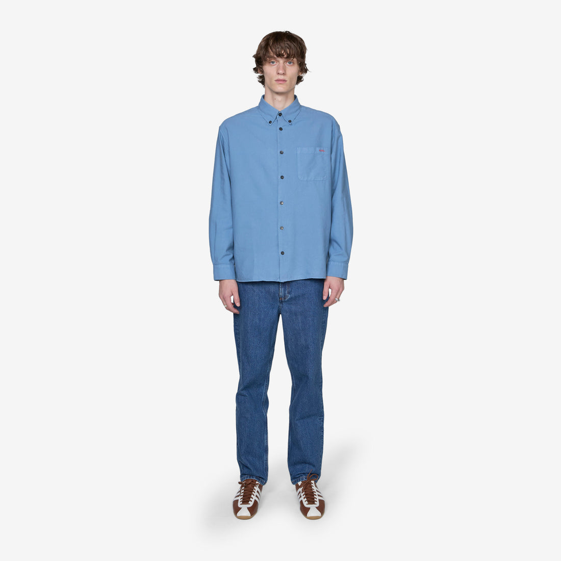 Martin Jean Stonewashed Indigo Pants