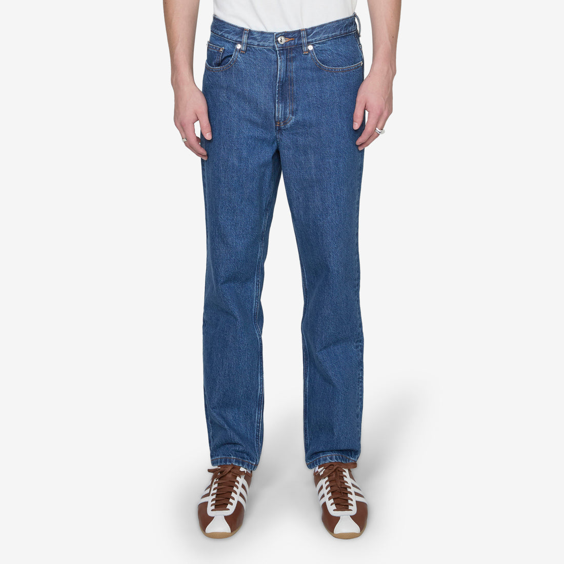 Martin Jean Stonewashed Indigo Pants