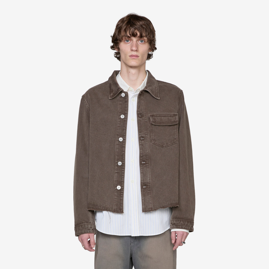 Cut Rebirth Jacket Choco Overdye Jackets