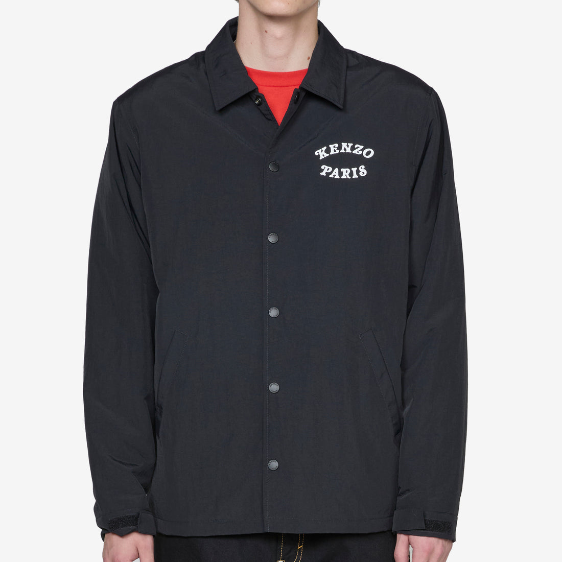 'KENZO VERDY MARKET' Heavy Coach Jacket Black Jackets