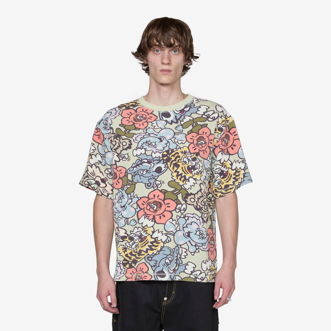'KENZO By Verdy' Oversized T-Shirt Multicolour Tees
