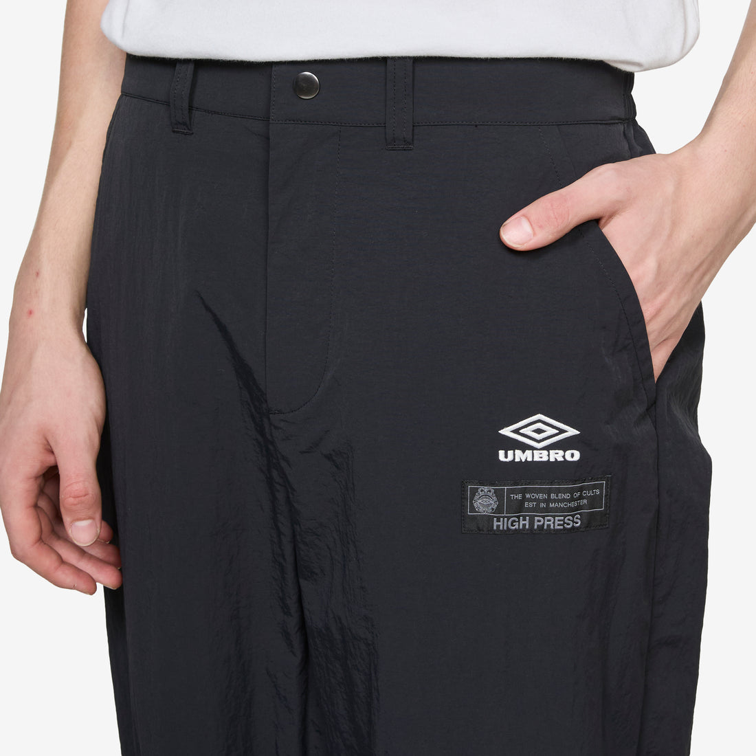 Antique Nylon Pants Carbon Black Pants