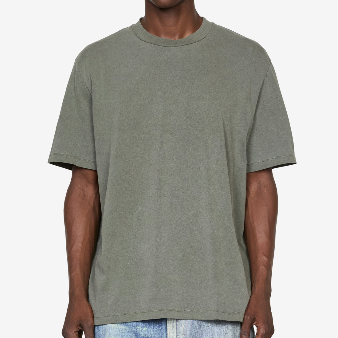 Box T-Shirt Worn Olive Legacy Jersey Tees