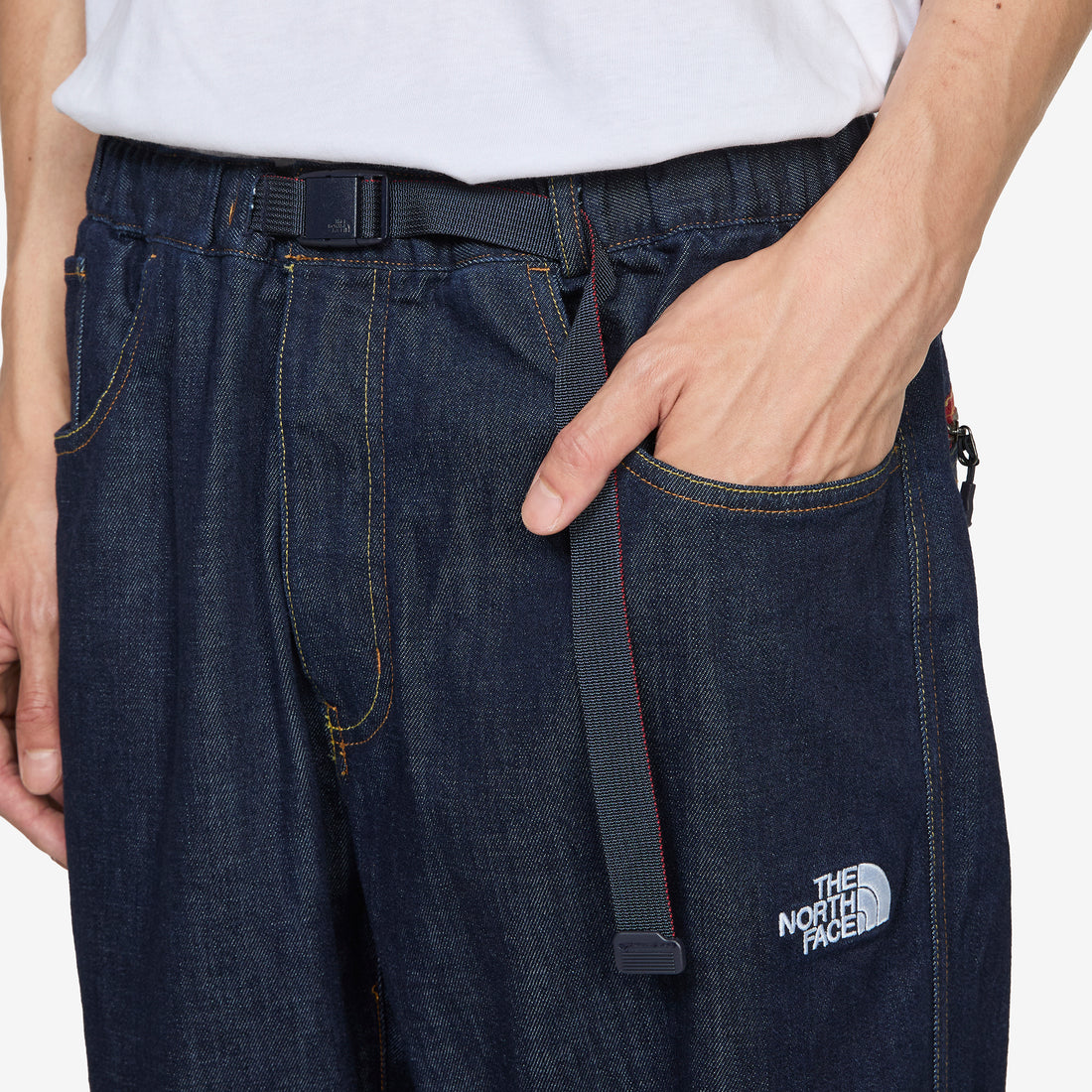 Denim Pants Cordura Dark Indigo Denim Wash Pants