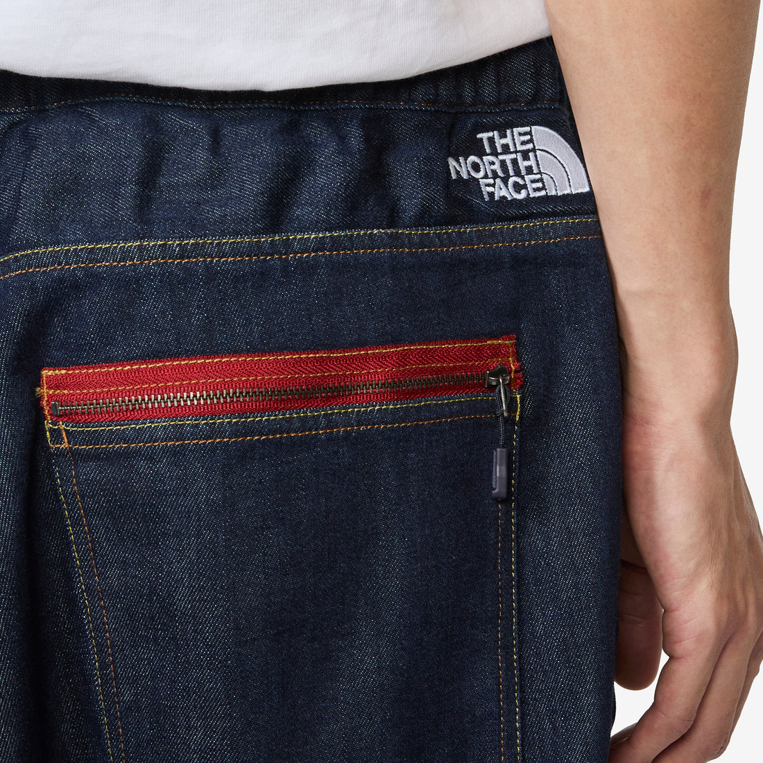 Denim Pants Cordura Dark Indigo Denim Wash Pants