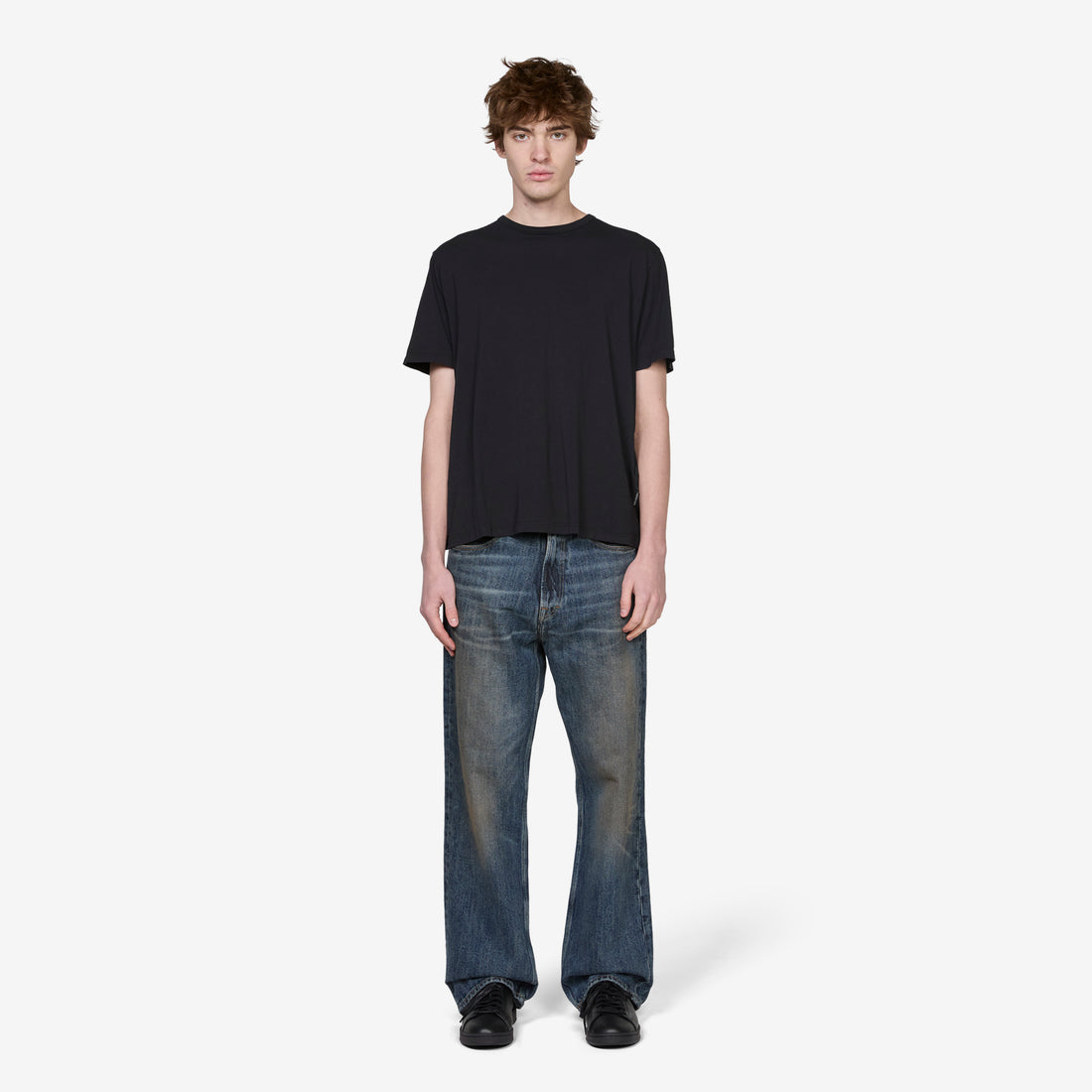 New Box T-Shirt Black Clean Jersey Tees