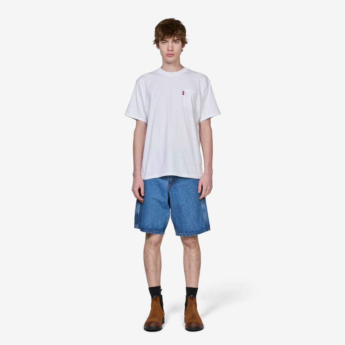 Sky High Farm x Pocket T-Shirt White Tees