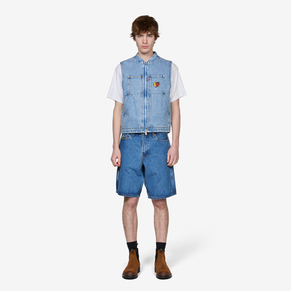 Sky High Farm x Vest Light Stone Jackets