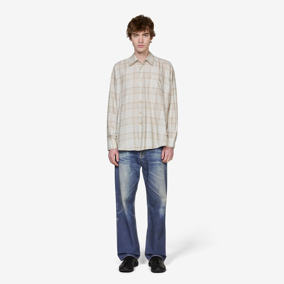 Third Cut Jeans Azure Print Pants