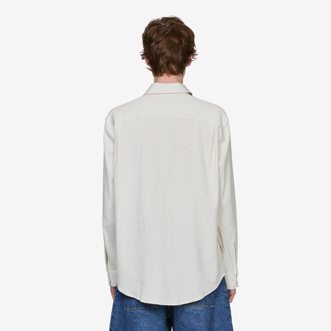 View Shirt Parchment | Black Stripe Shirts