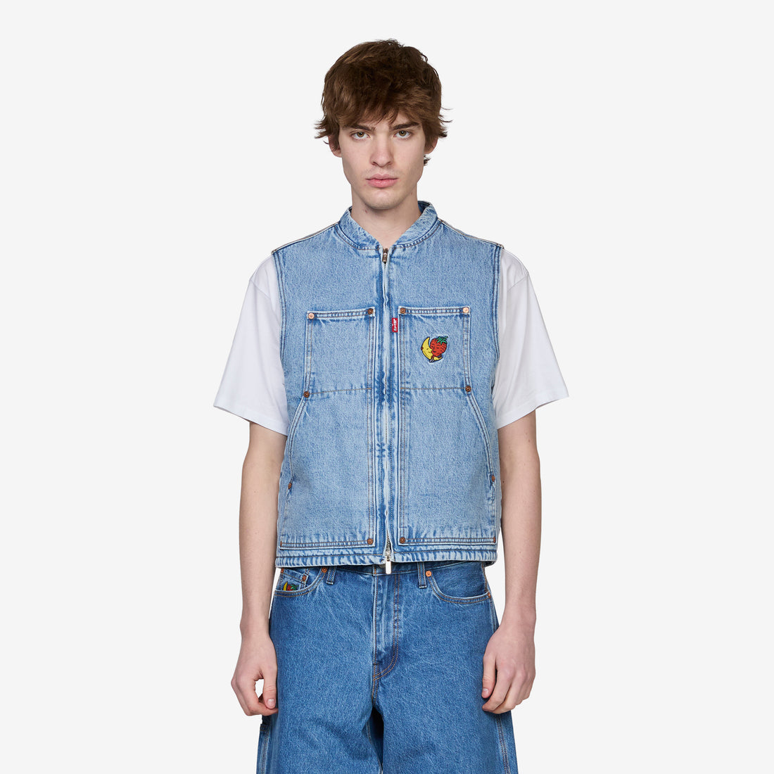 Sky High Farm x Vest Light Stone Jackets