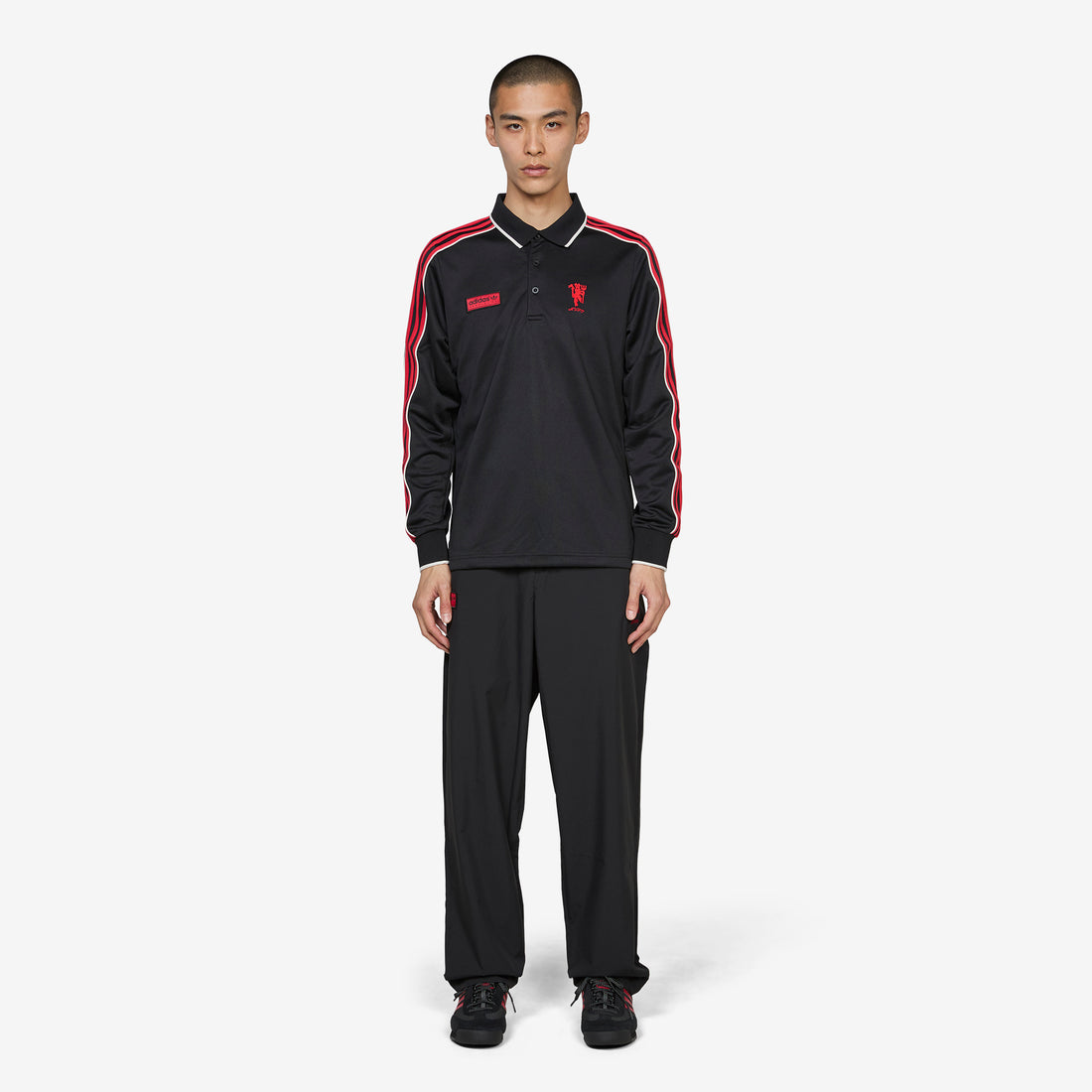 SPZL F.C. Manchester United Polo Black Shirts