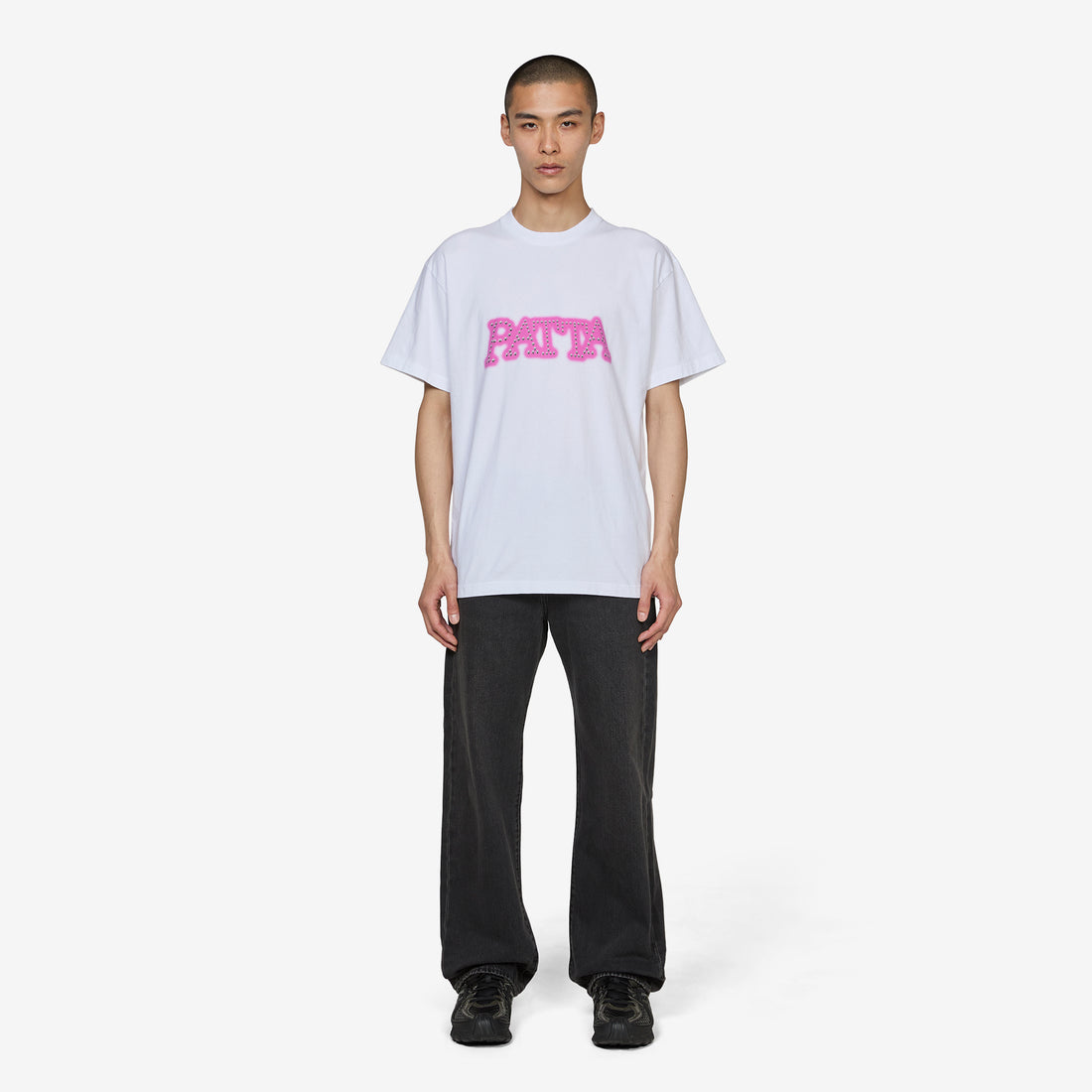 Studs T-Shirt White Tees