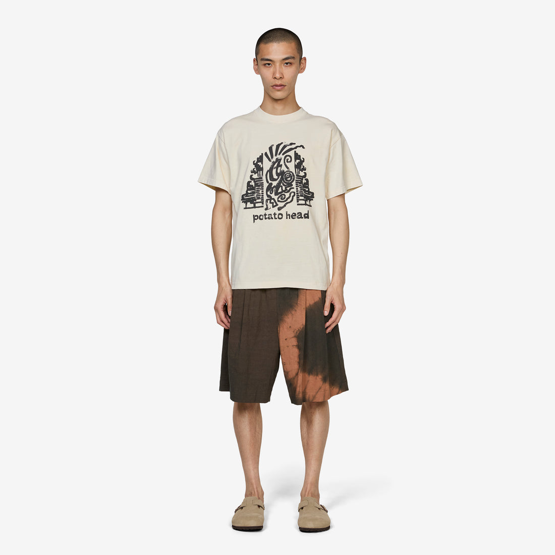 Gapura Plant-Dyed T-Shirt Natural Tees