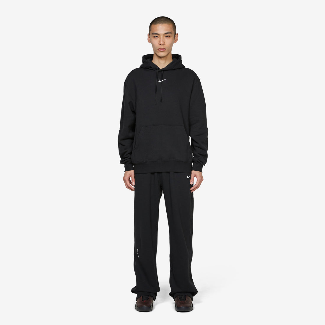 NOCTA Fleece CS Hoodie Black | White Jumpers